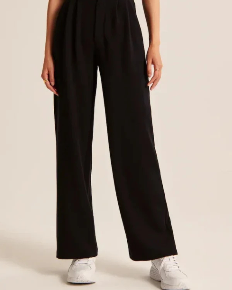 ARELLE - WIDE LEG TAILORED PANTS