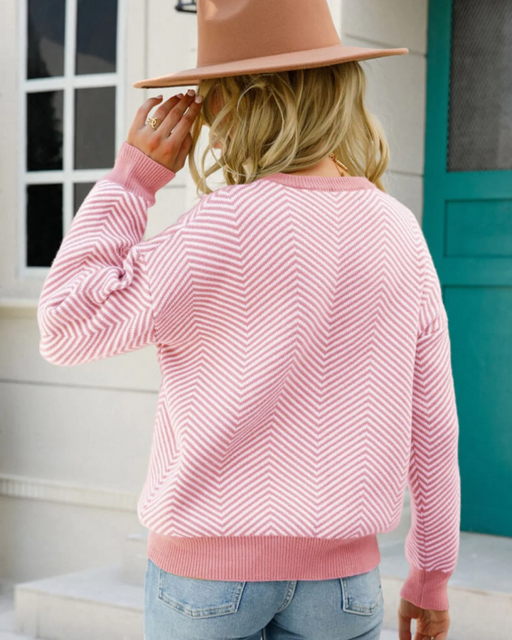 ARASA - STYLISH KNIT PULLOVER