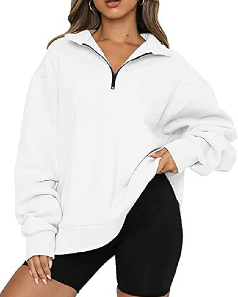 ANISE - HALF ZIP SWEATER