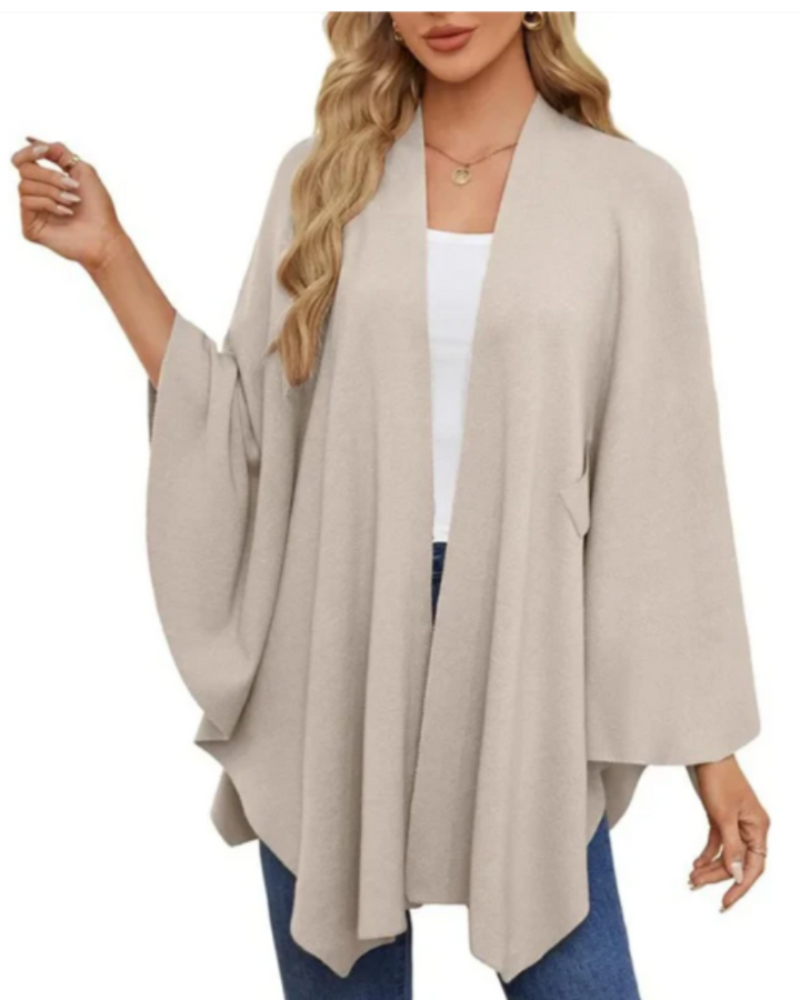 ISARA - Elegant Soft Knit Shawl Wrap