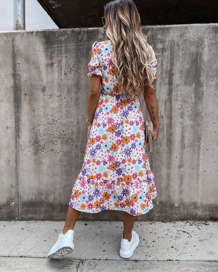 NAILA - ELEGANT FLORAL DRESS