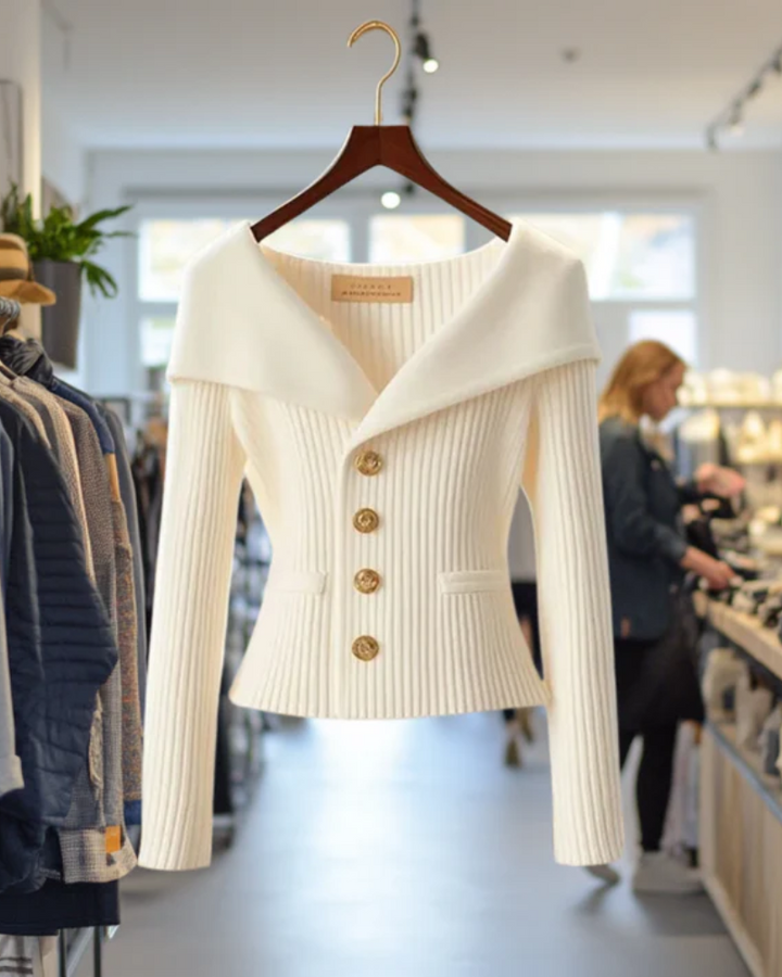 ELASE - Luxurious Knit Cardigan