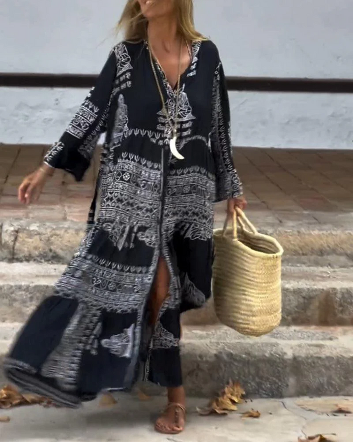 MAUREEN - Artistic Style Loose Dress