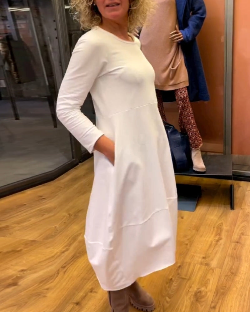 MACARENA - COMFY DRESS WITH POCKETS