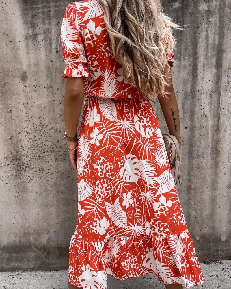 NAILA - ELEGANT FLORAL DRESS