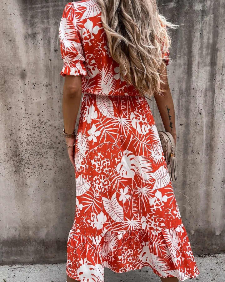 NAILA - ELEGANT FLORAL DRESS