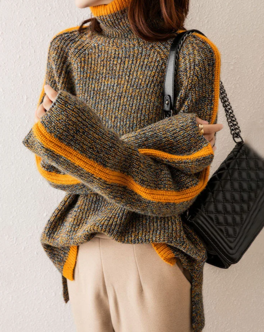 CARIN - COMFY BOHO SWEATER