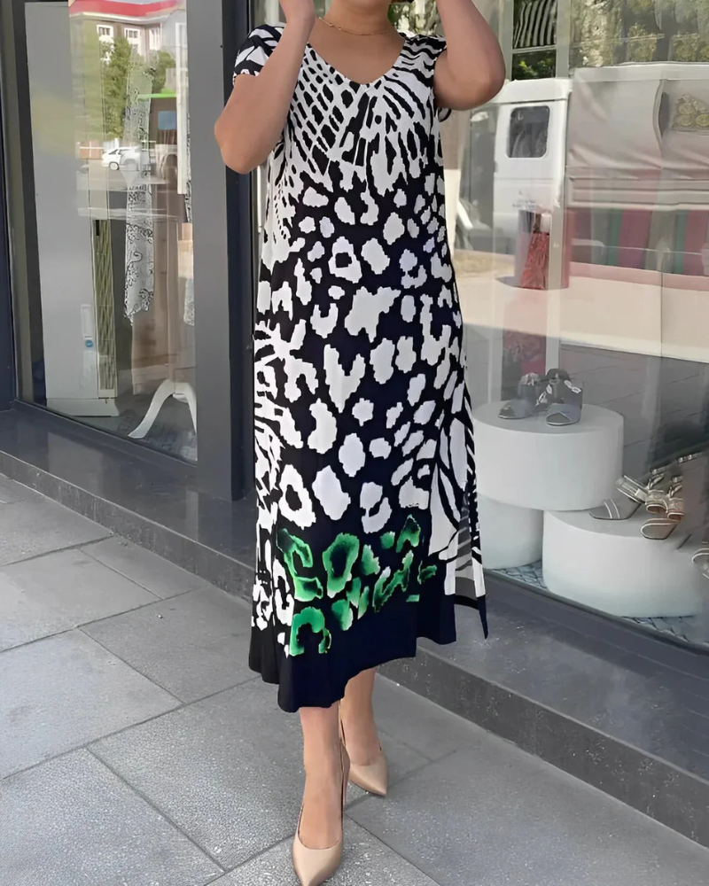 MABEL - Casual Printed Dress