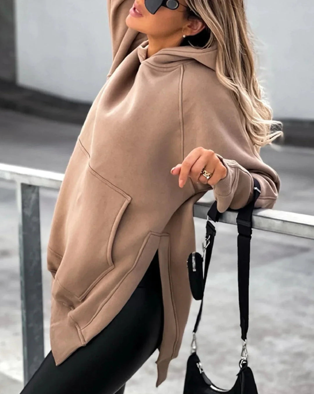 CAROTE - HOODIE DRESS