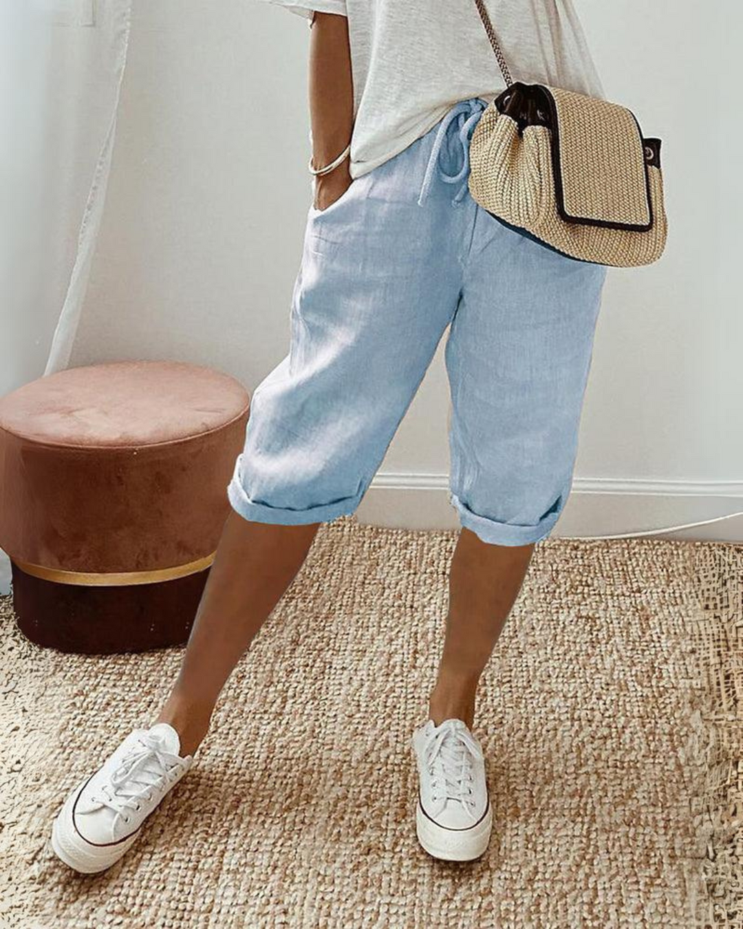 LUNA - SUMMER COTTON PANTS