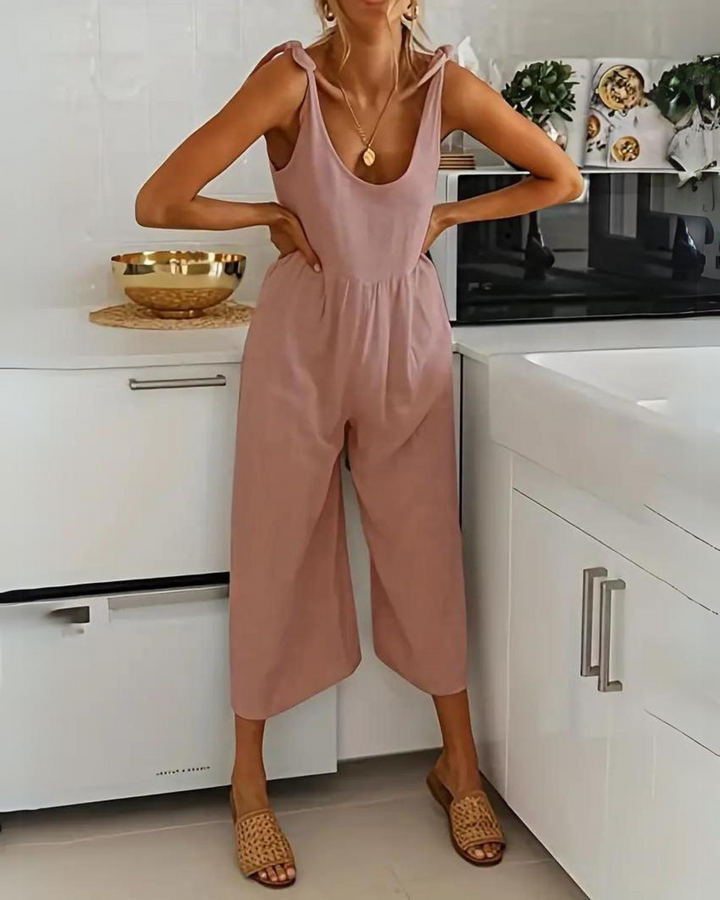 DELIA - COTTON SUMMER JUMPSUIT
