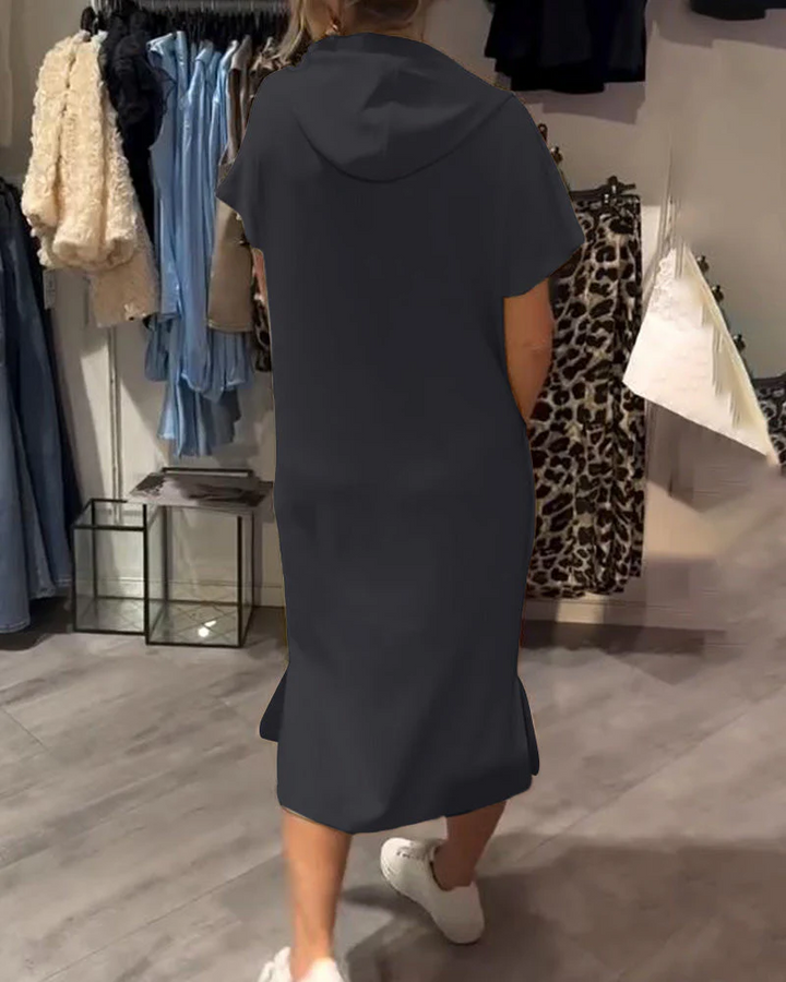FAELAN - Elegant Hoodie Dress
