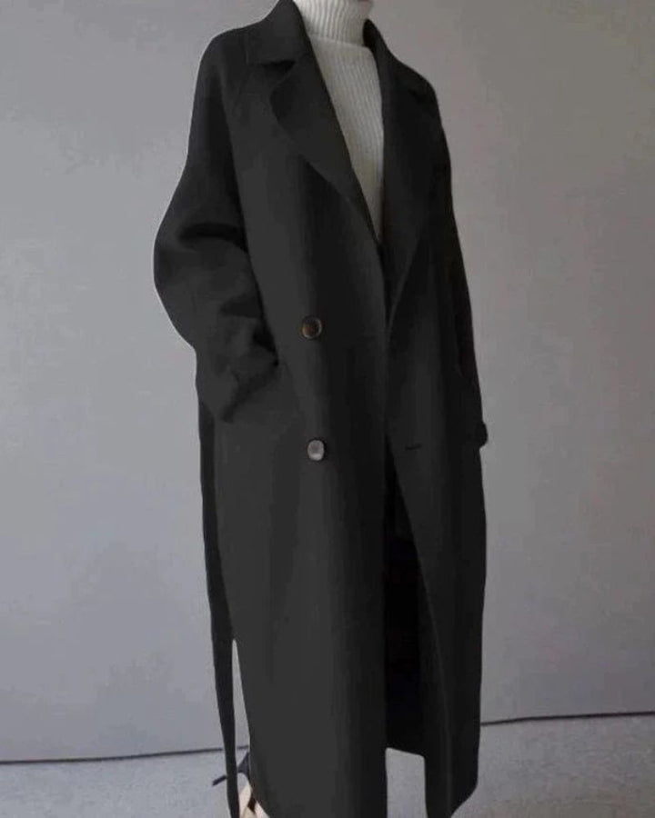 LAORA - LONGLINE WOOL COAT