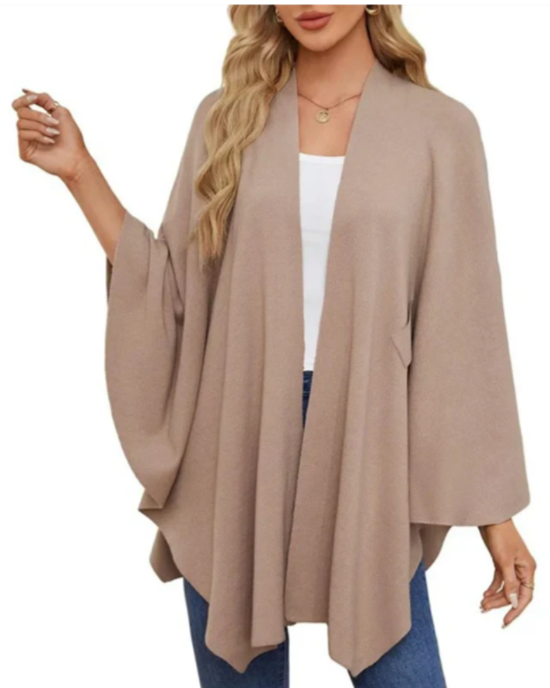 ISARA - Elegant Soft Knit Shawl Wrap