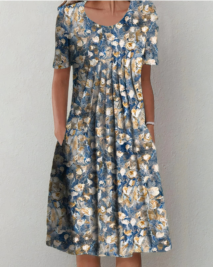 PHOEBE - ELEGANT COTTON DRESS