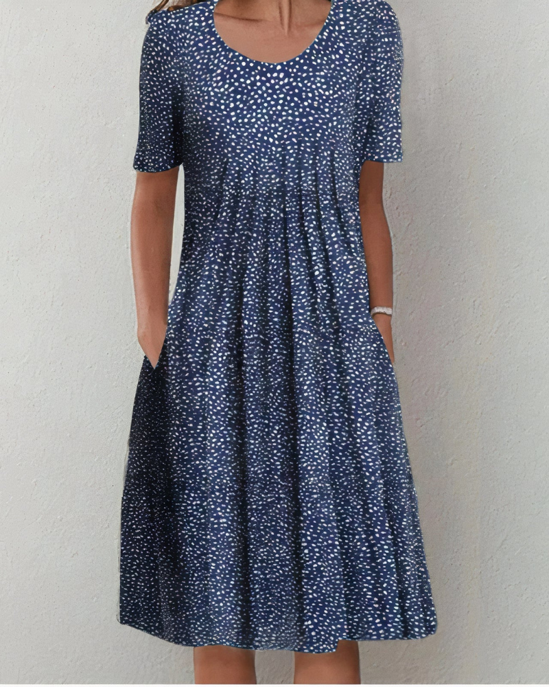 PHOEBE - ELEGANT COTTON DRESS