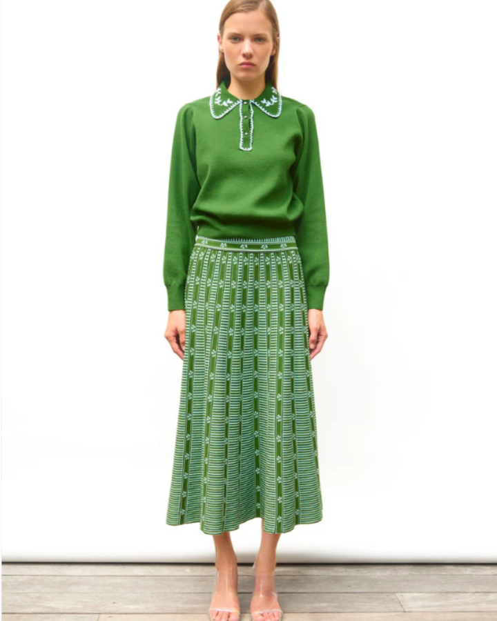 EMERALD - Jacquard Skirt
