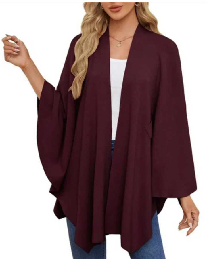 ISARA - Elegant Soft Knit Shawl Wrap