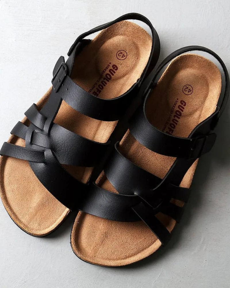 CRISTAINE - Leather Sandals