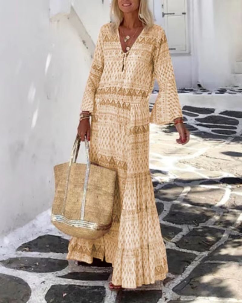 WEIVA - Long Vintage Dress