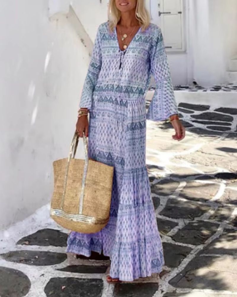 WEIVA - Long Vintage Dress