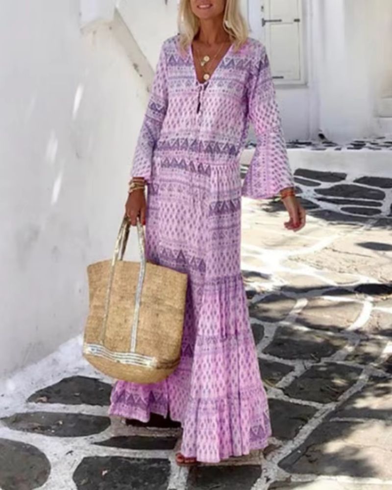 WEIVA - Long Vintage Dress