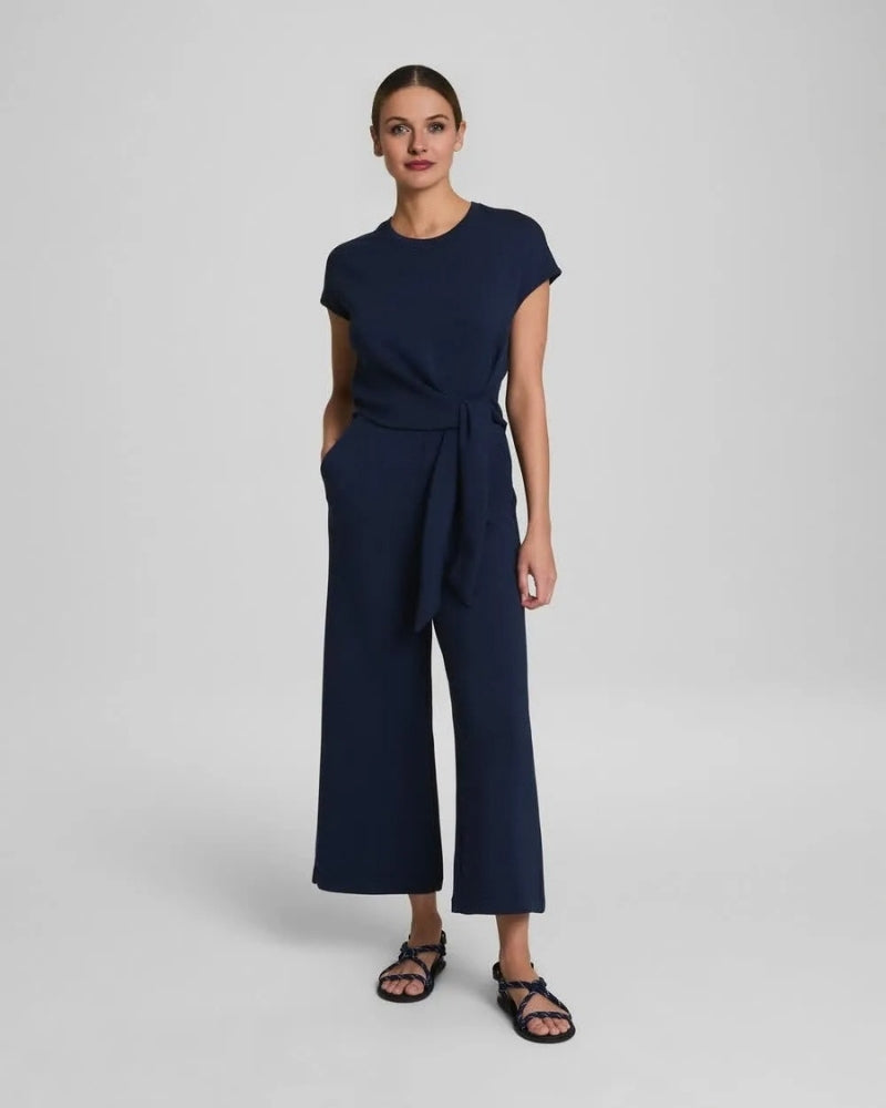 JULINA - High-Waisted Wide-Leg Jumpsuit
