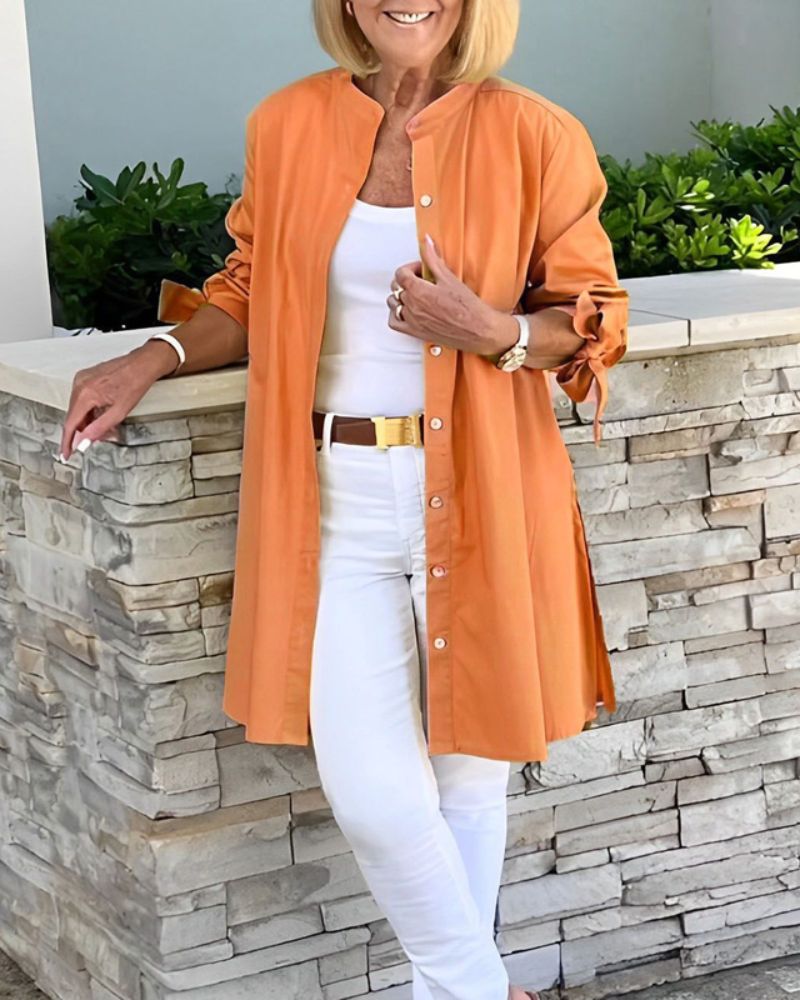 CHERISH - COTTON LINEN SHIRT