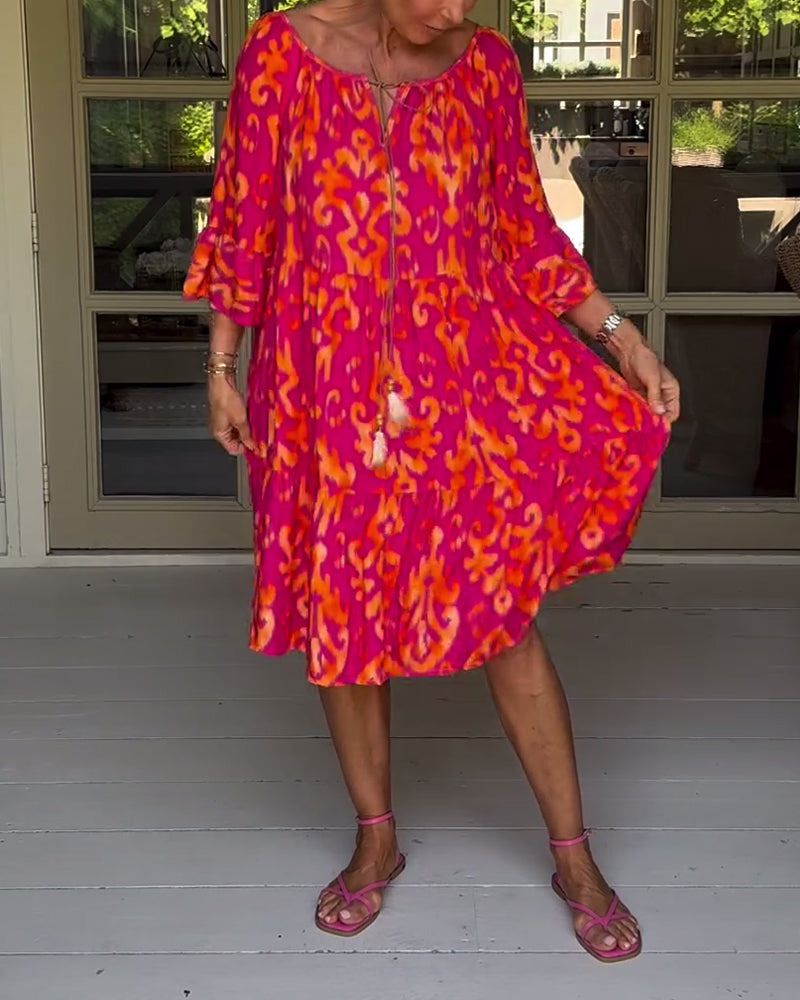 ARIMEA - CASUAL BOHO DRESS