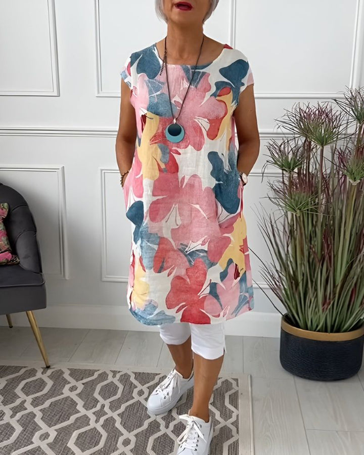SVEA - CASUAL LONG FLORAL TOP
