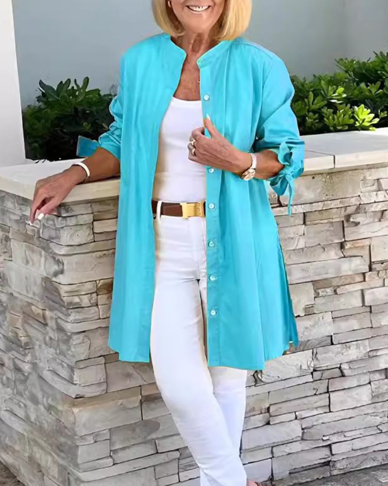 CHERISH - COTTON LINEN SHIRT