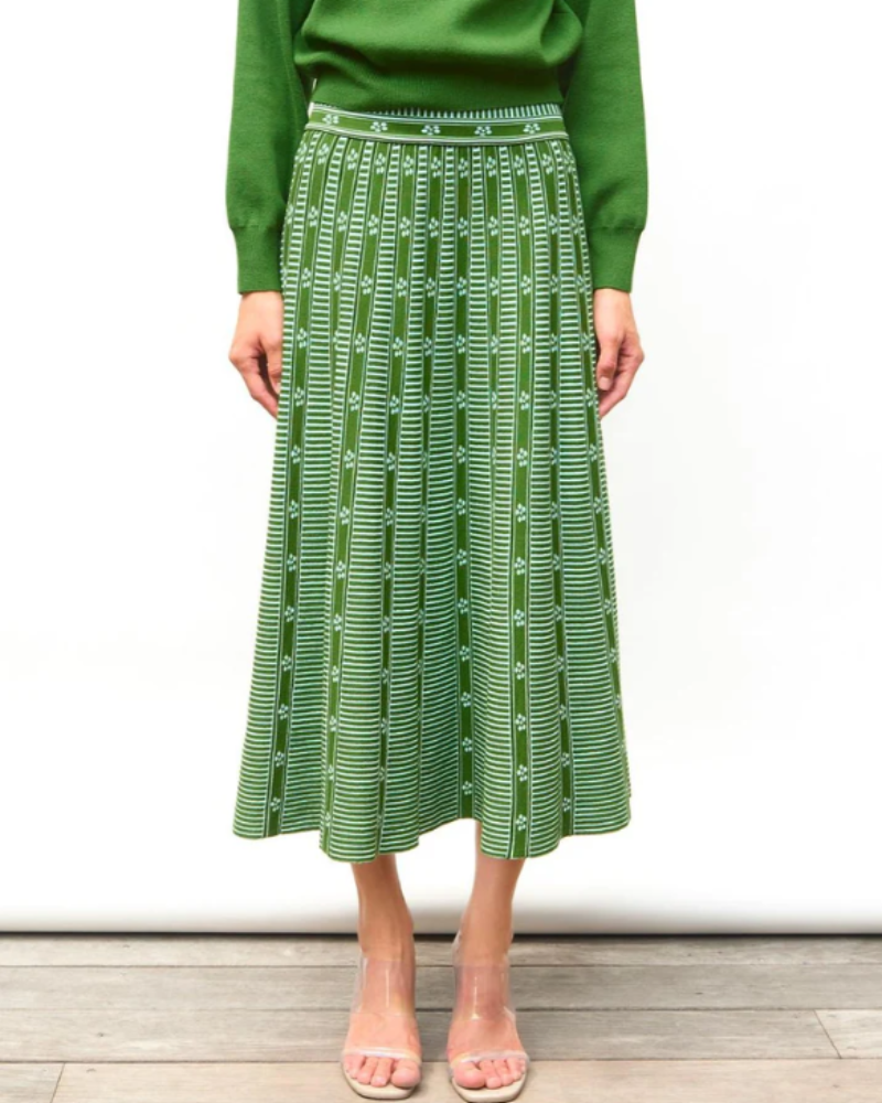 EMERALD - Jacquard Skirt