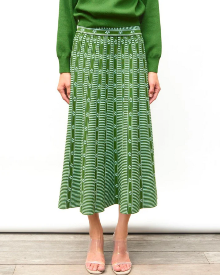 EMERALD - Jacquard Skirt