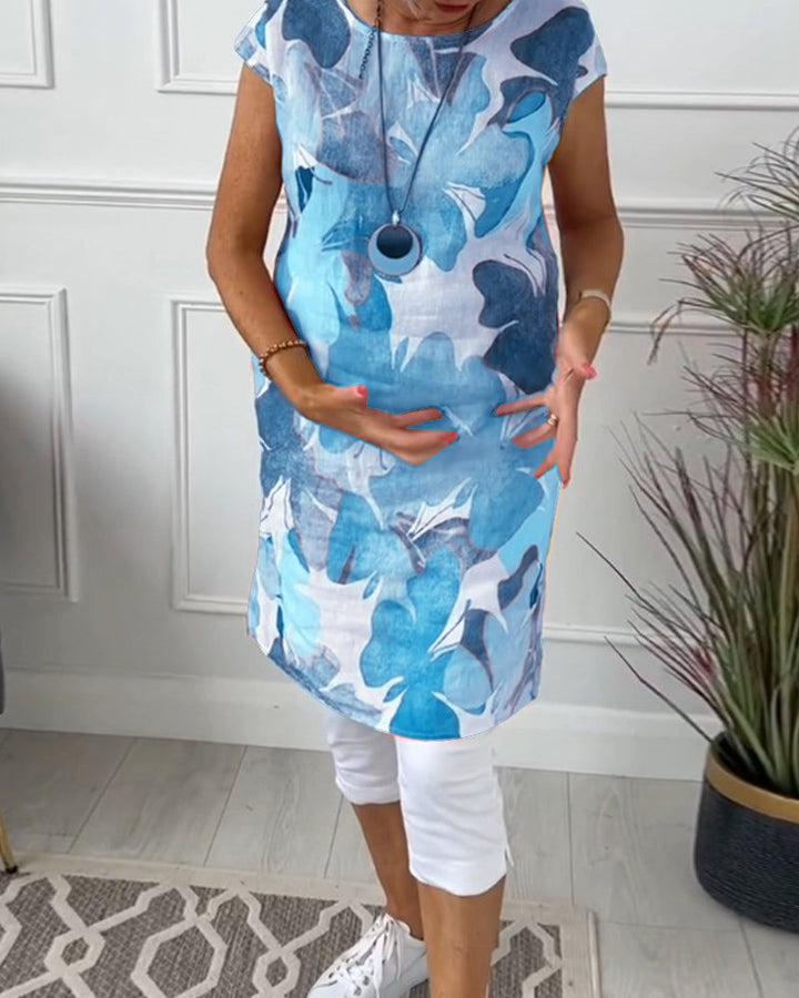 SVEA - CASUAL LONG FLORAL TOP