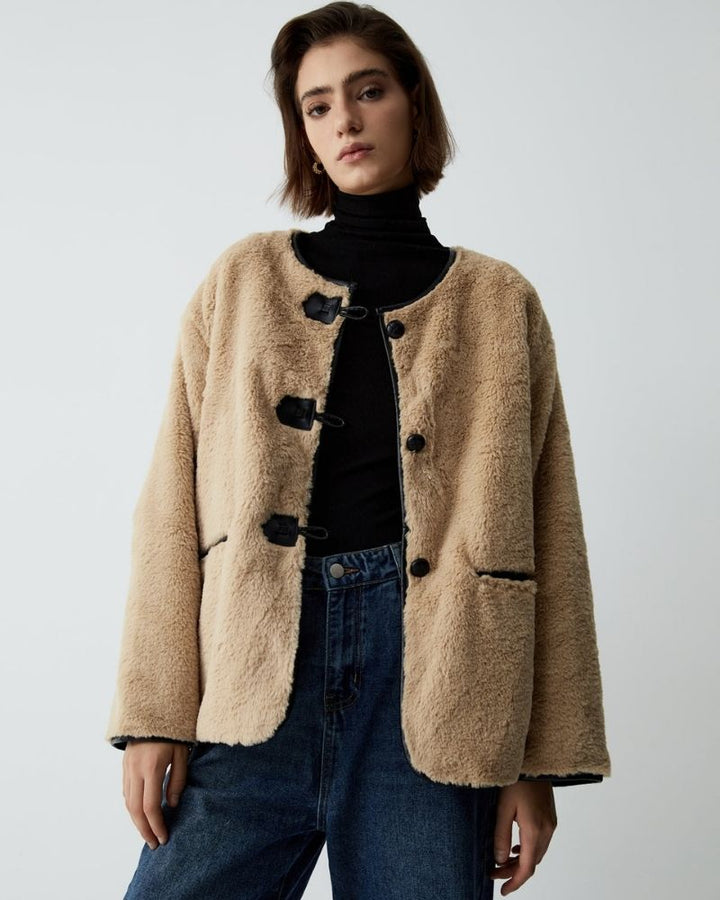 ADELLE - Warm short coat