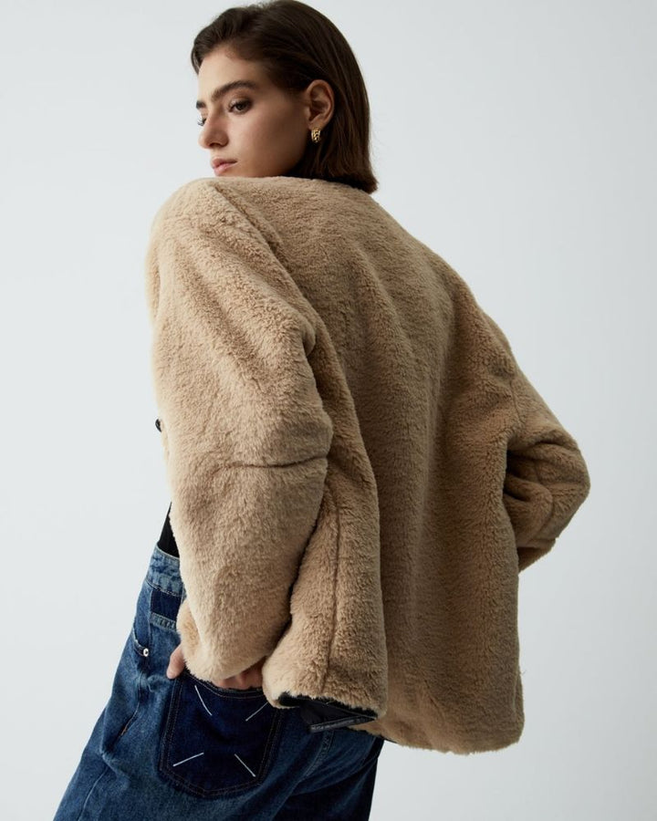 ADELLE - Warm short coat