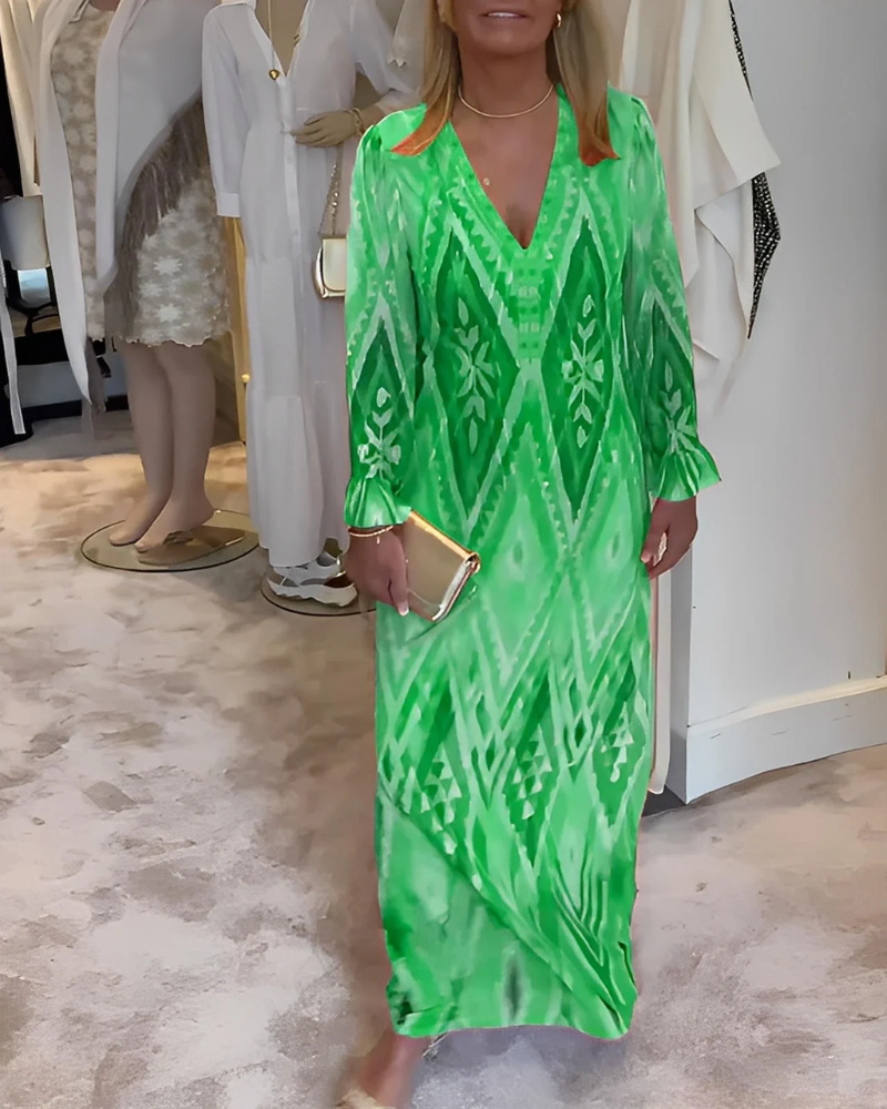 AIDARANA - Stylish Long Sleeve Dress