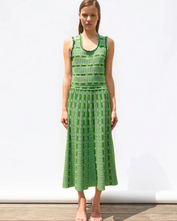 EMERALD - Jacquard Skirt