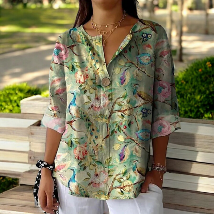 ISLIA - FLORAL BLOUSE