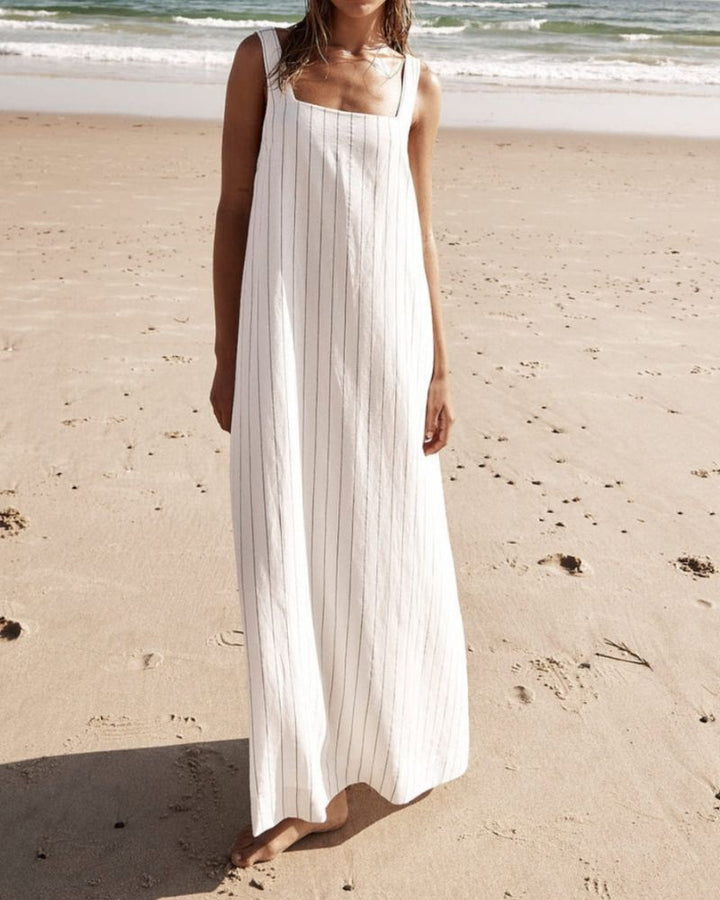 ELINA - ELEGANT STRIPPED DRESS