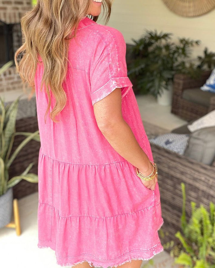 SALARI - Vintage Washed Denim Dress