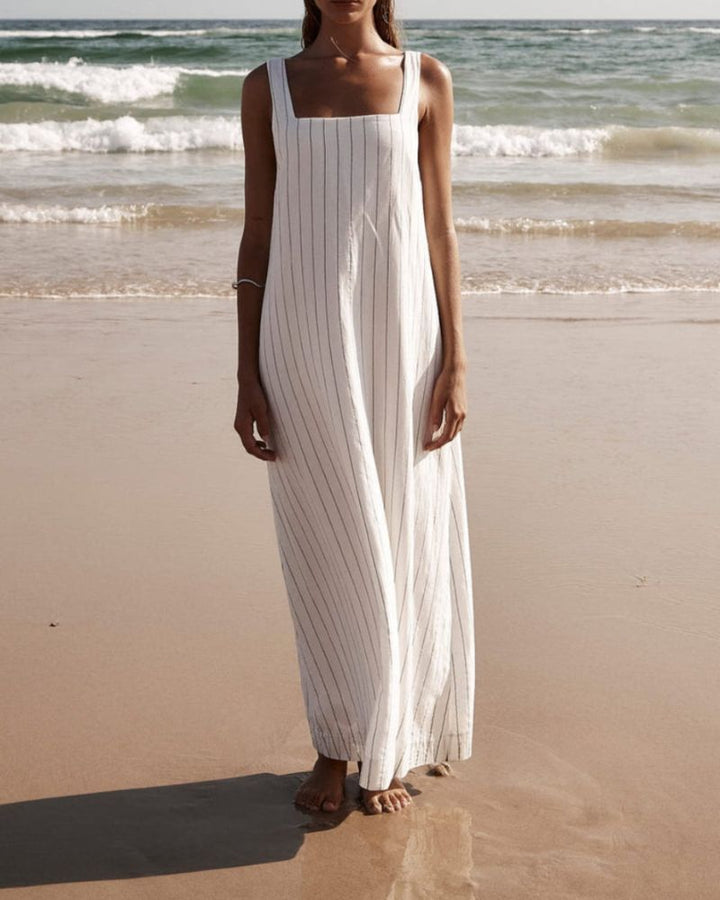 ELINA - ELEGANT STRIPPED DRESS