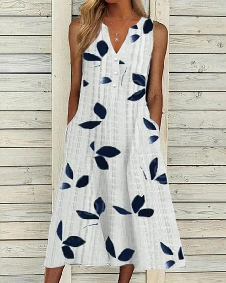 DIELA - Leaf Kiss Dress
