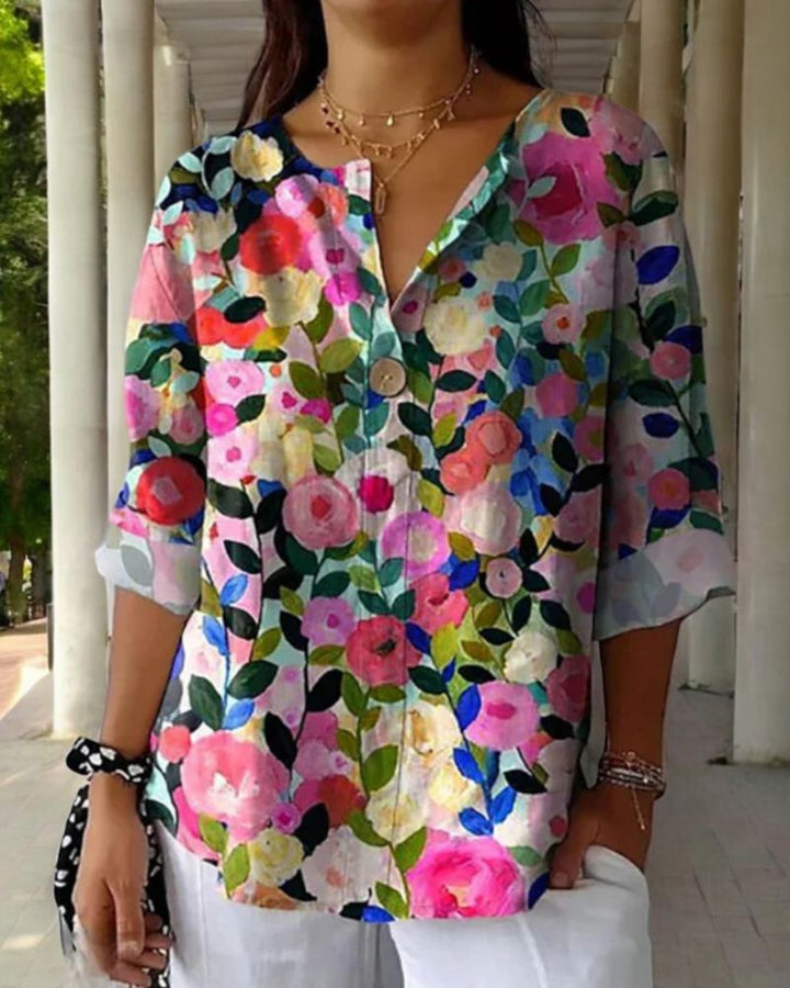 ISLIA - FLORAL BLOUSE