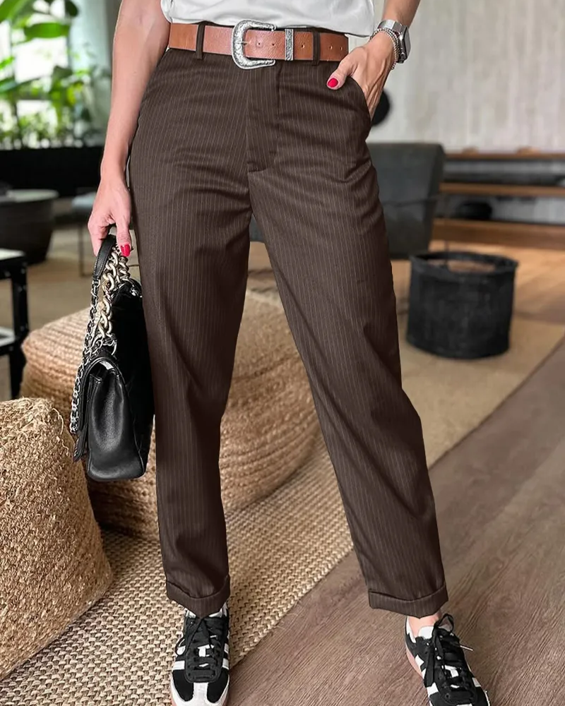 SALVIA - Sleek Tailored Pants