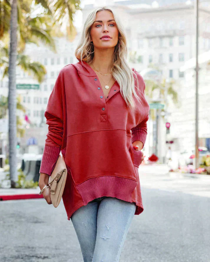 MIRIMA - CASUAL FLEECE HOODED SWEATER