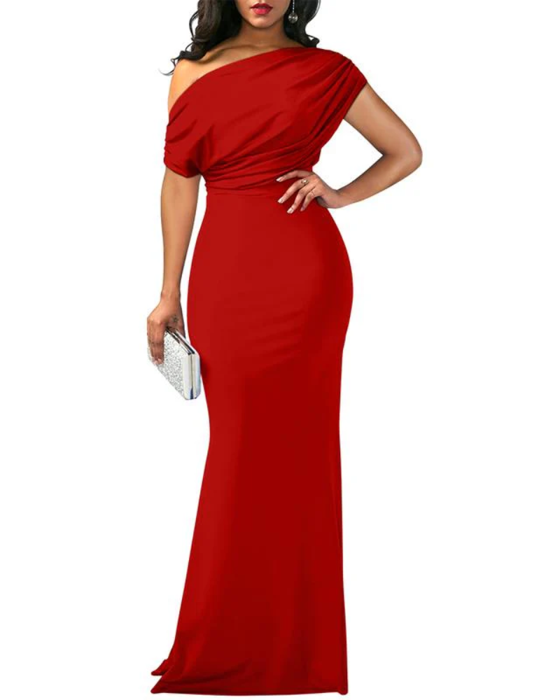 JESI - Sleeveless Bodycon Maxi Formal Dress