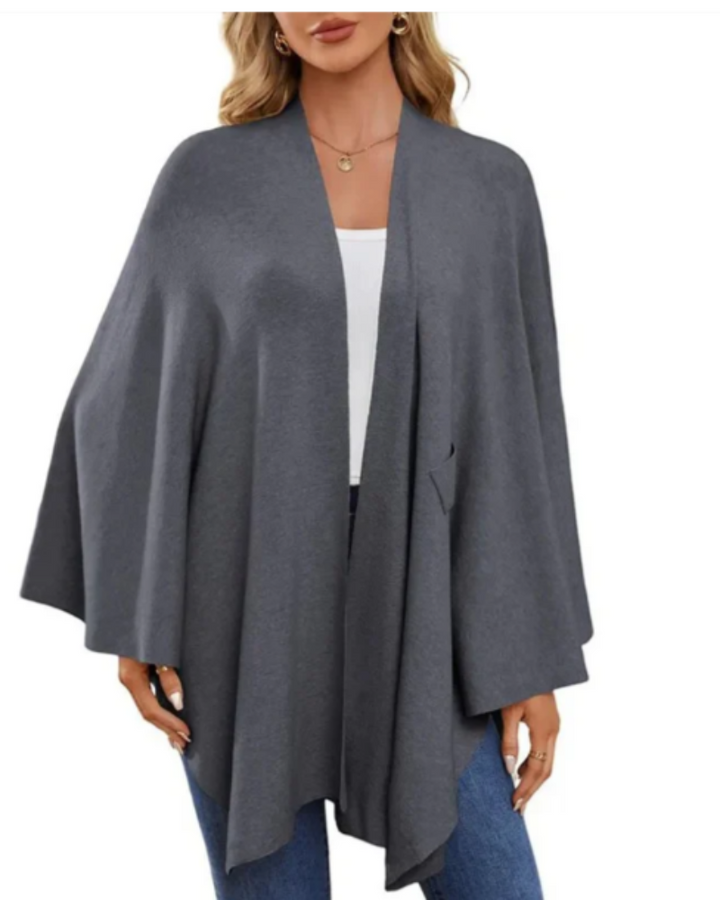 ISARA - Elegant Soft Knit Shawl Wrap