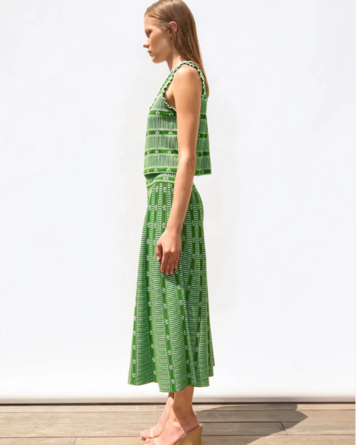 EMERALD - Jacquard Skirt