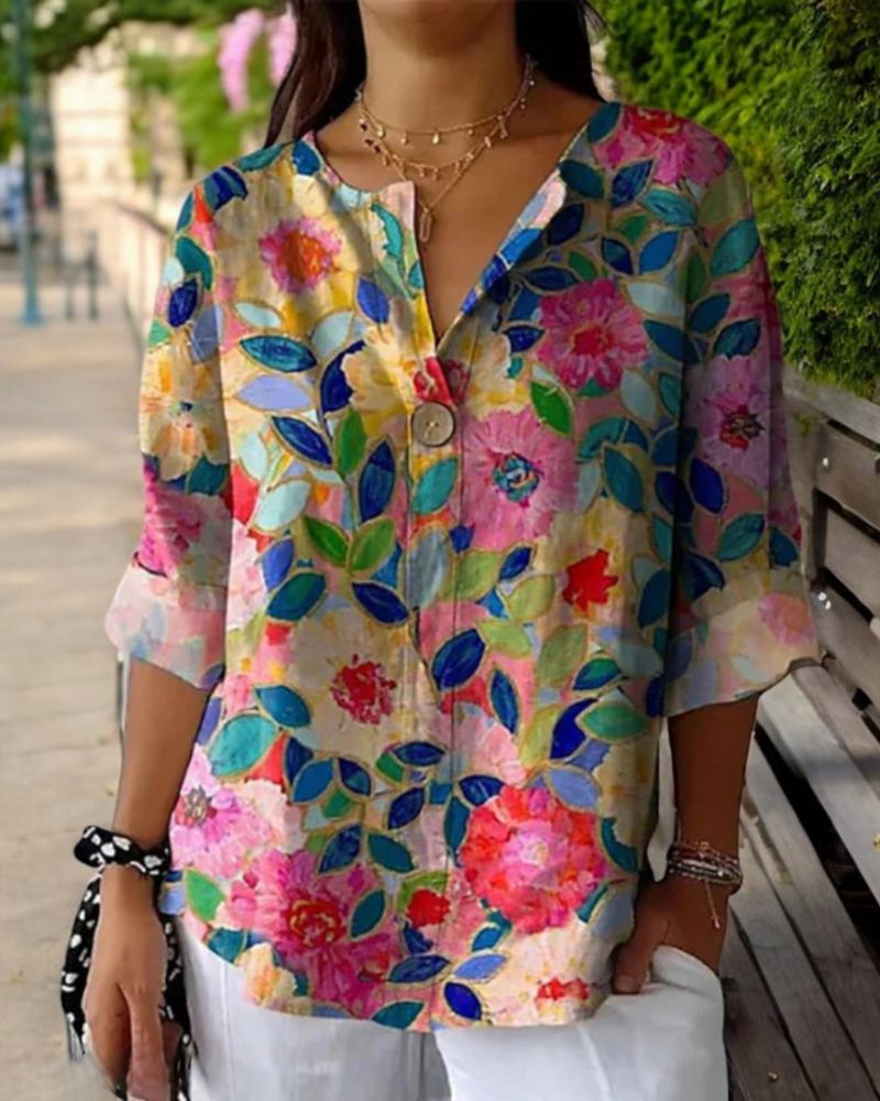ISLIA - FLORAL BLOUSE